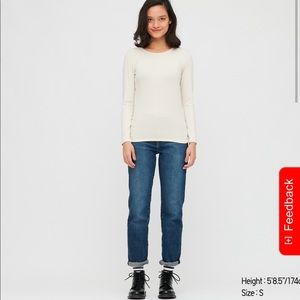 Uniqlo Heattech Ultra Warm Crew Neck Long Sleeve